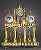 A very fine 19th Century astronomical clock